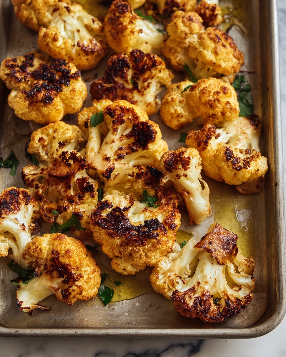 Hot Honey Roasted Cauliflower Recipe - Recipe Image