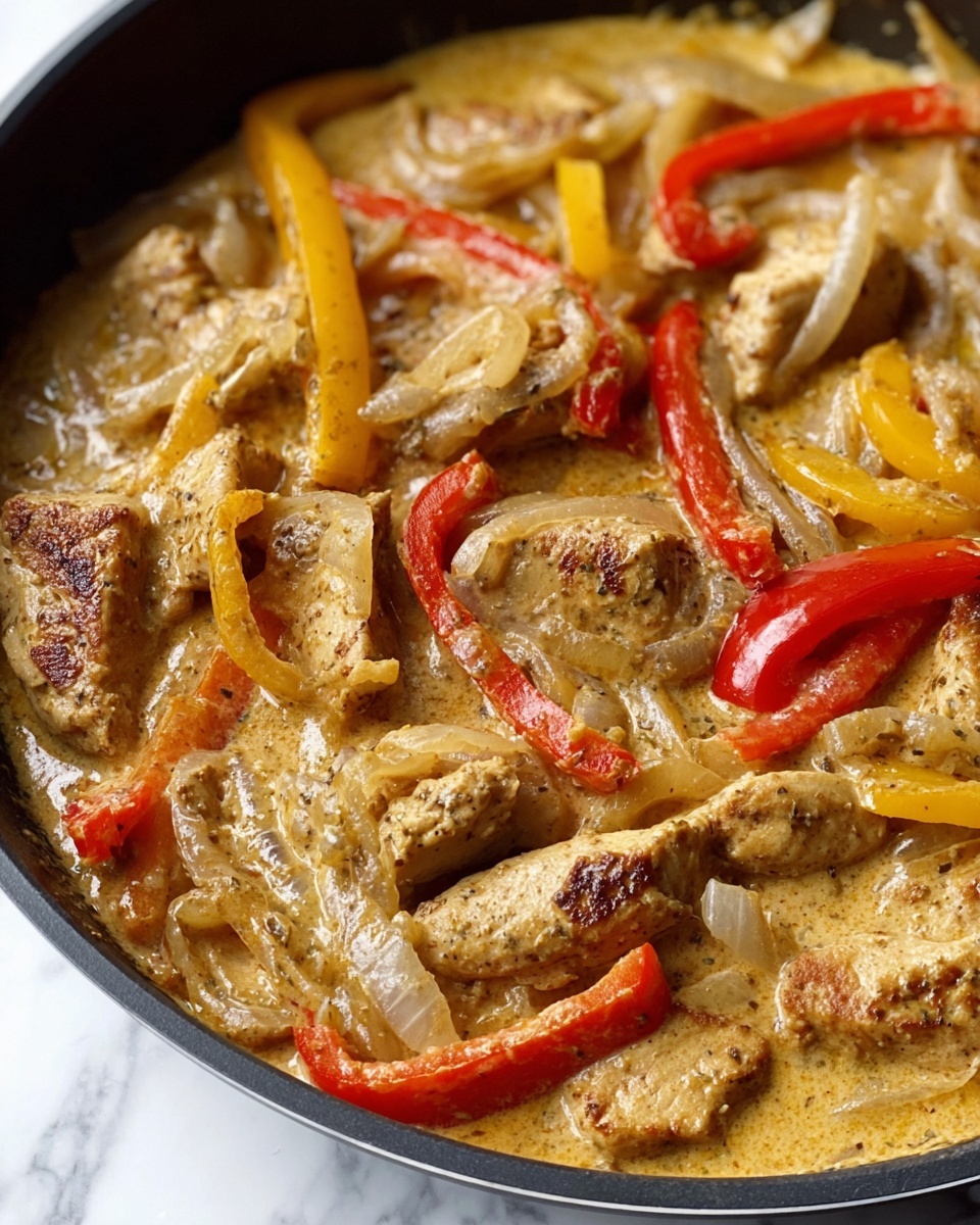 Creamy Pepperoncini Chicken Recipe - Recipe Image