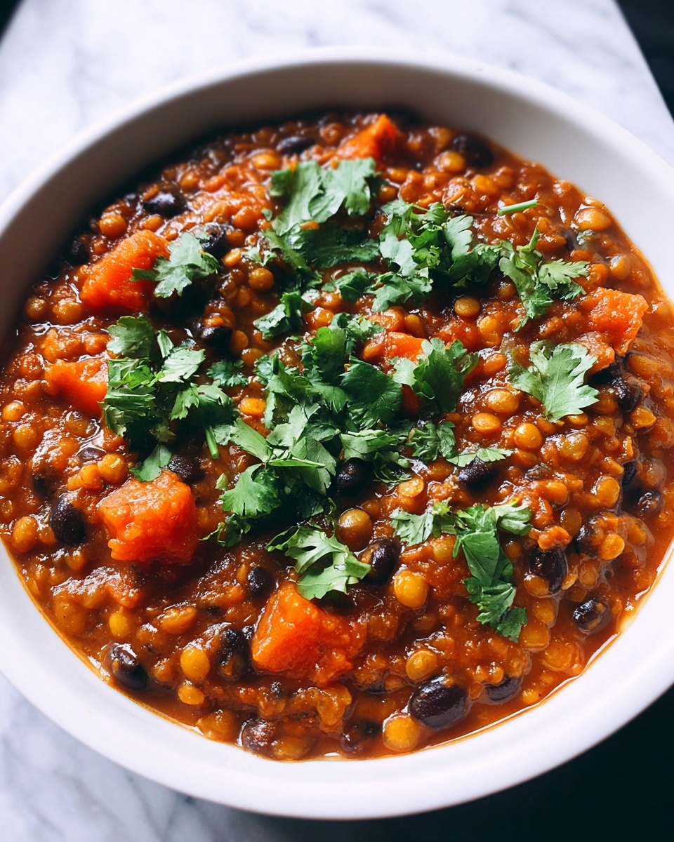 Hearty Lentil Chili Recipe - Recipe Image
