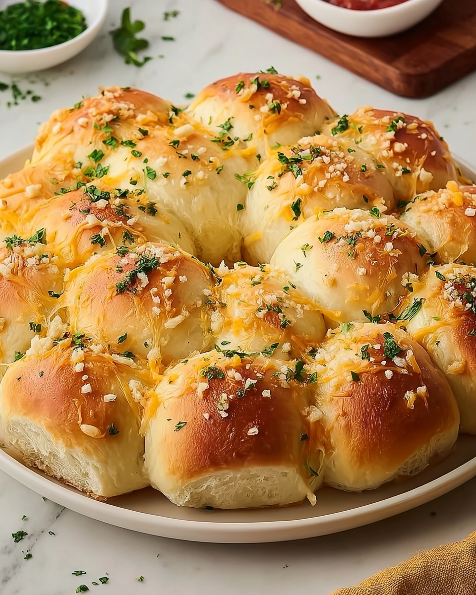 Garlic Knot Rolls Recipe - Recipe Image