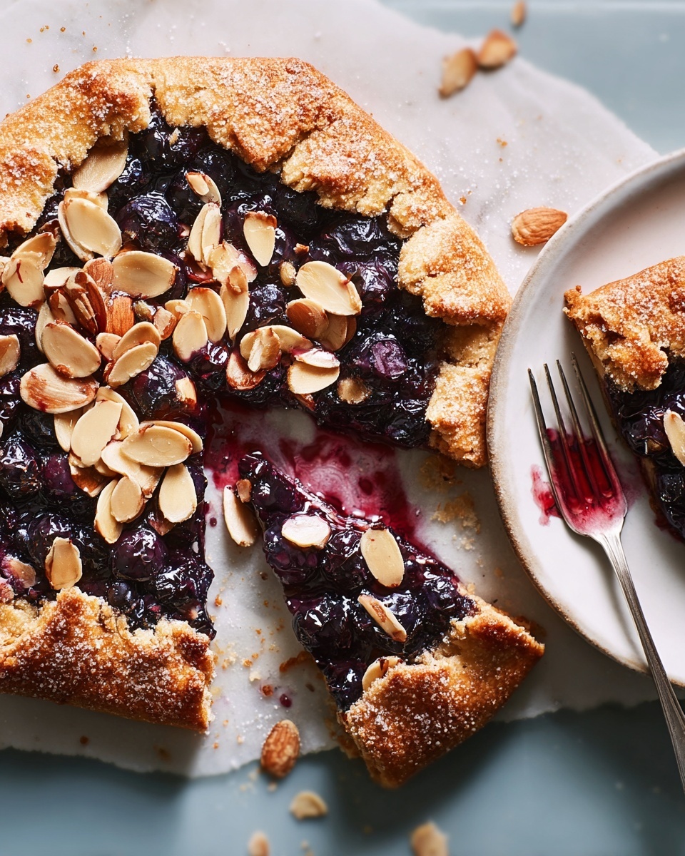 Blueberry & Almond Galette Recipe - Recipe Image
