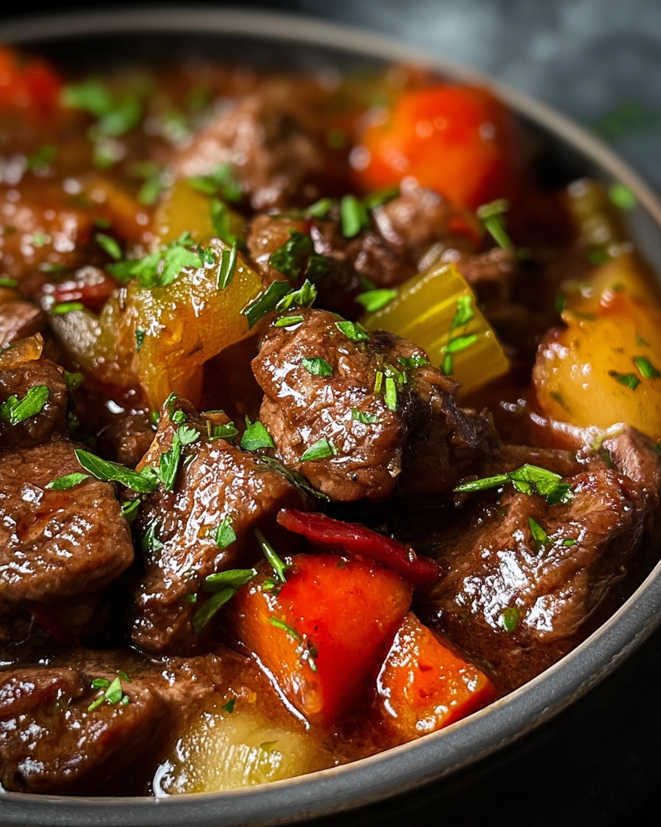 Pepper Steak in a Crock Pot Recipe - Recipe Image