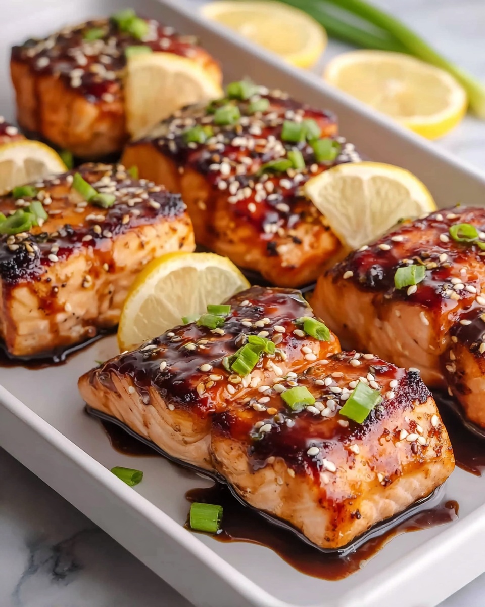 Honey Garlic Salmon Bites Recipe - Recipe Image
