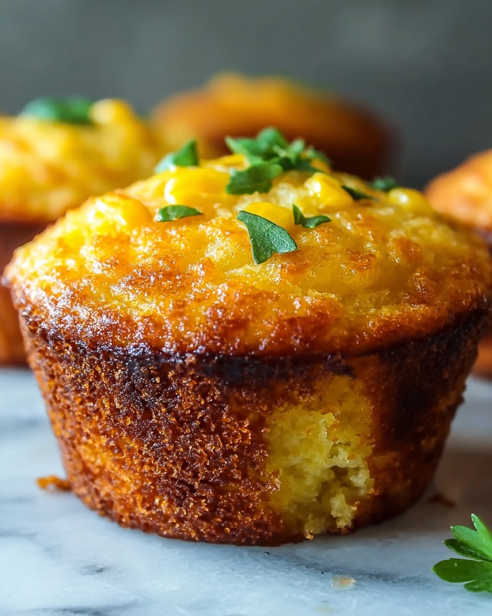 Crispy Cheddar Corn Potato Muffins Recipe - Recipe Image