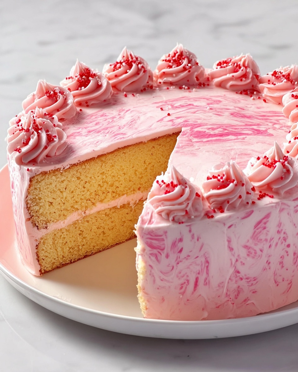 Big Pink Cookie Cake Recipe - Recipe Image