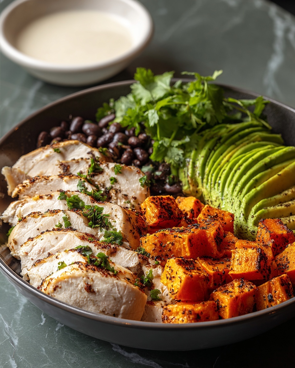 Chicken and Sweet Potato Bowls Recipe - Recipe Image