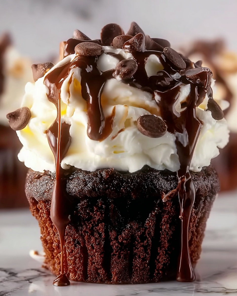 Heavenly Brownie Cupcakes Recipe - Recipe Image