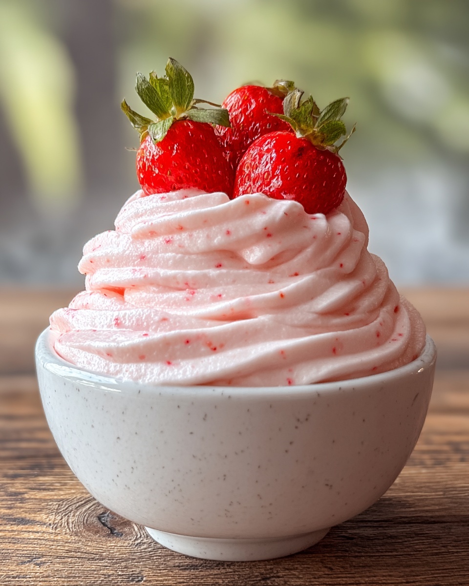 Fluffy Strawberry Bliss Whip Recipe - Recipe Image