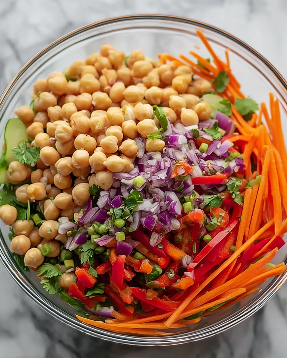 Crunchy Thai Chickpea Salad Recipe - Recipe Image