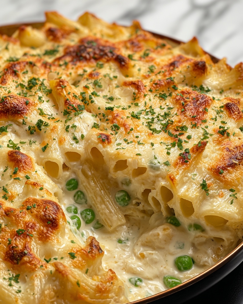 Chicken Alfredo Casserole Recipe - Recipe Image