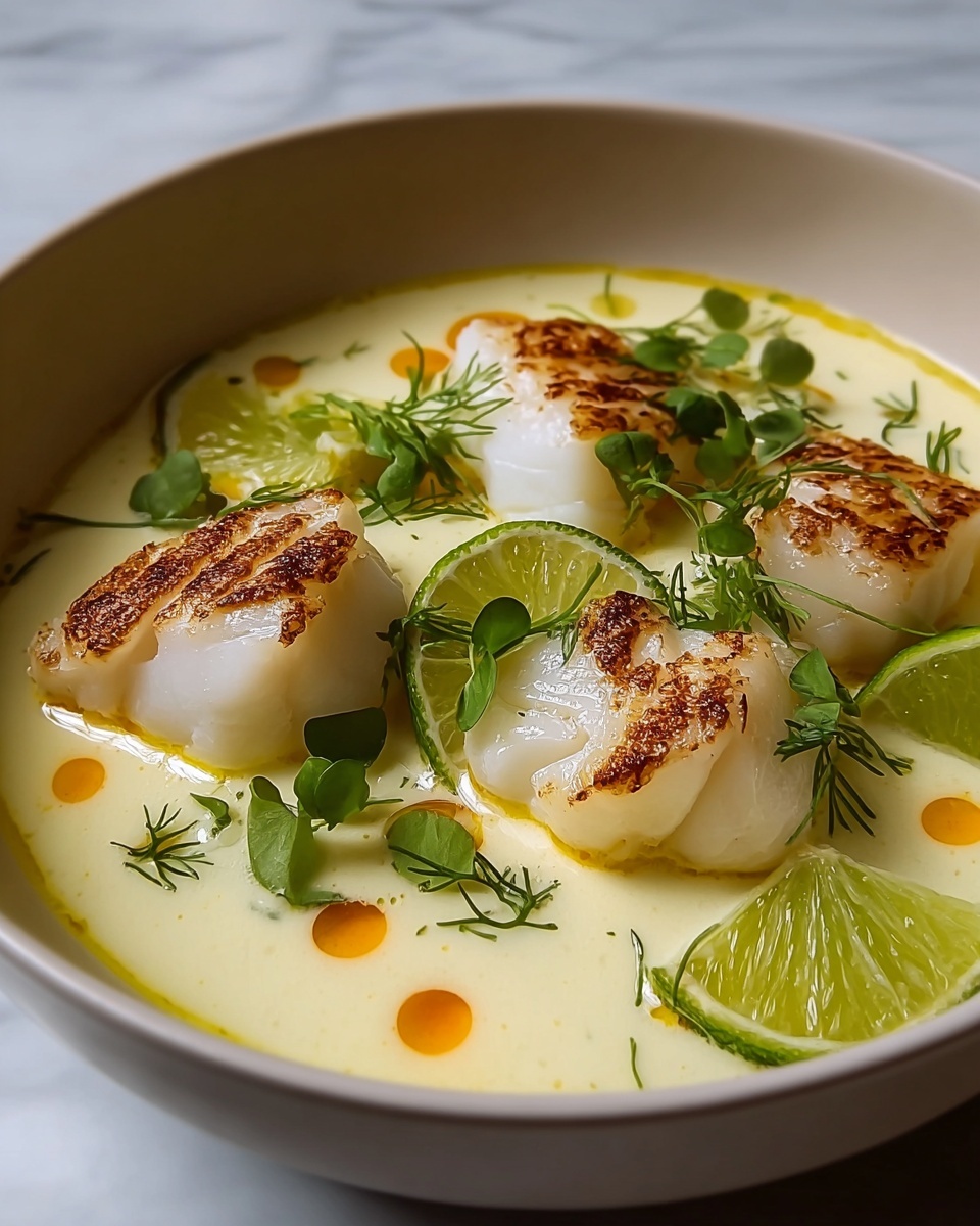 Coconut Lime Fish Soup Recipe - Recipe Image