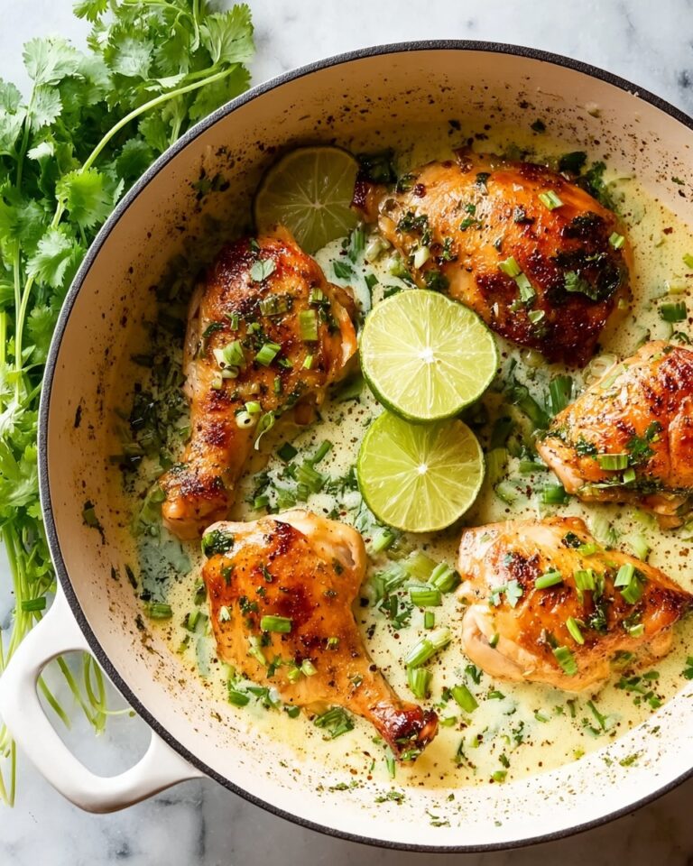 Creamy Coconut Lime Chicken Recipe