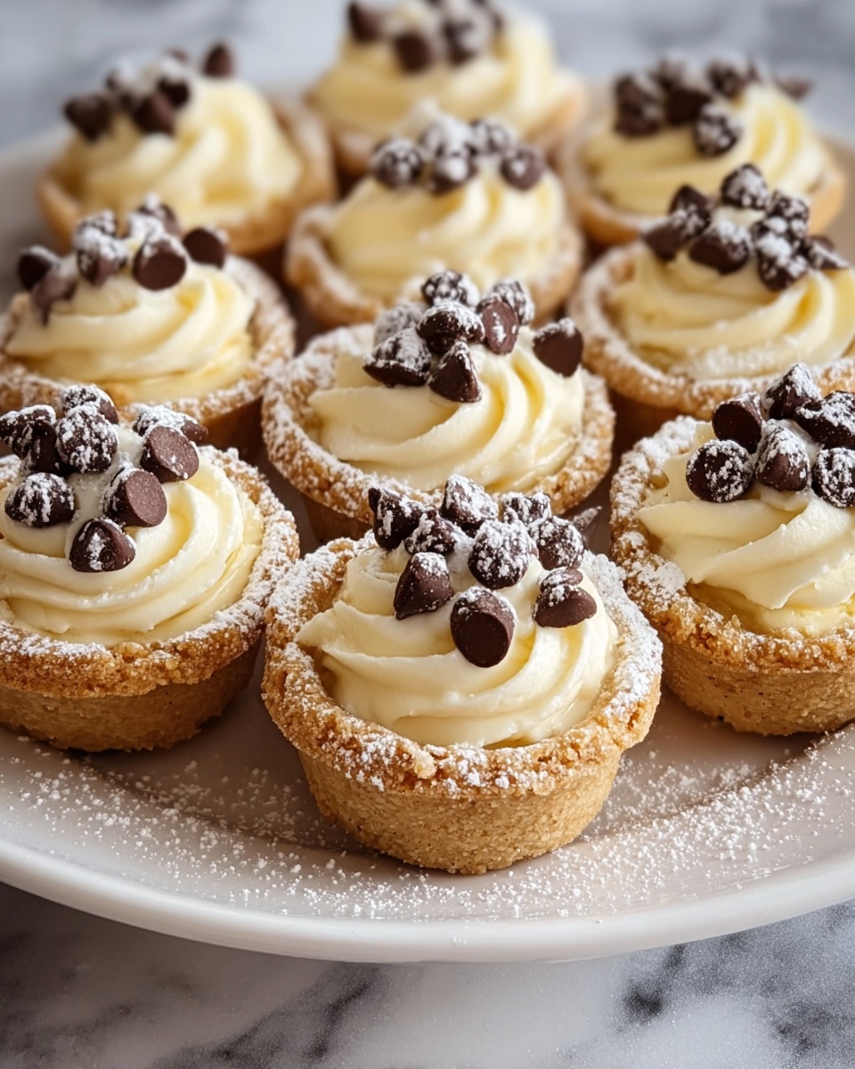 Cannoli Cookie Cups Recipe - Recipe Image