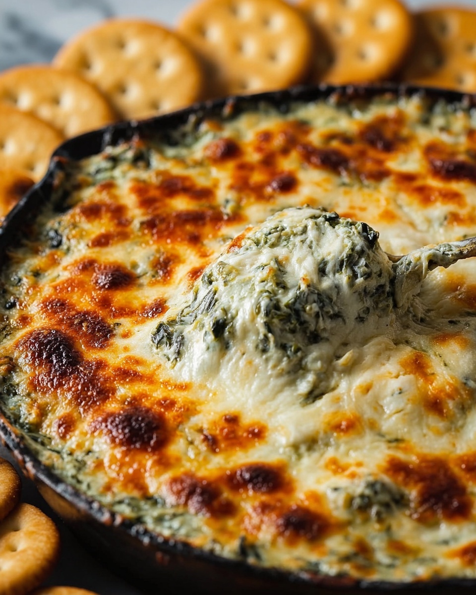 Hot Spinach and Artichoke Dip Recipe - Recipe Image