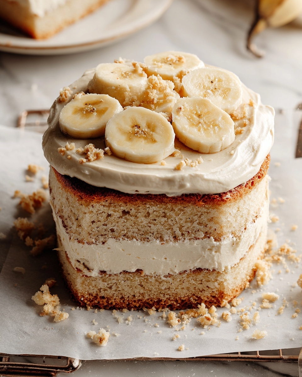 Banana Cake with Cream Cheese Frosting Recipe - Recipe Image