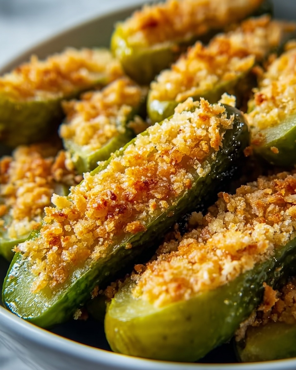 Air Fryer Stuffed Pickles Recipe - Recipe Image