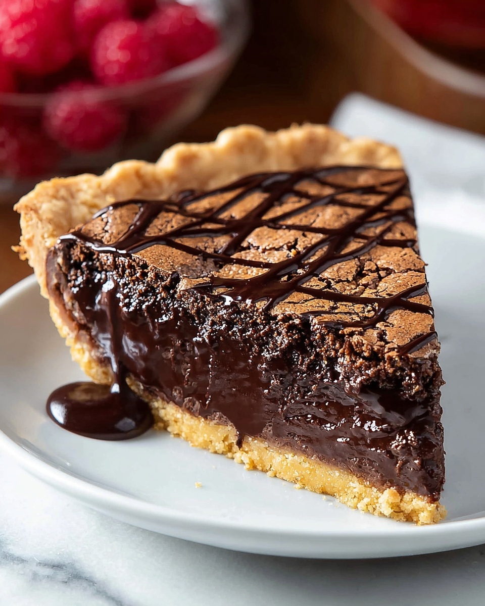 Gooey Brownie Pie: The Ultimate Decadent Dessert Recipe - Recipe Image