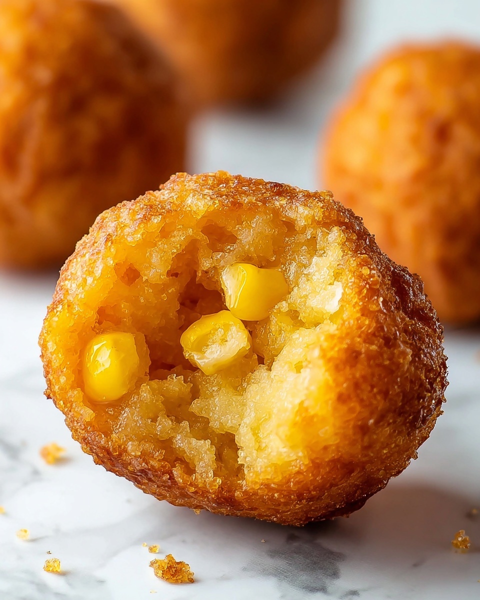 Crispy Golden Corn Nuggets Recipe - Recipe Image