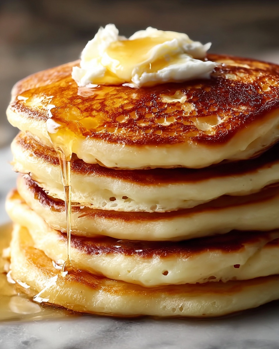 Vanilla Cinnamon Buttermilk Pancakes Recipe - Recipe Image