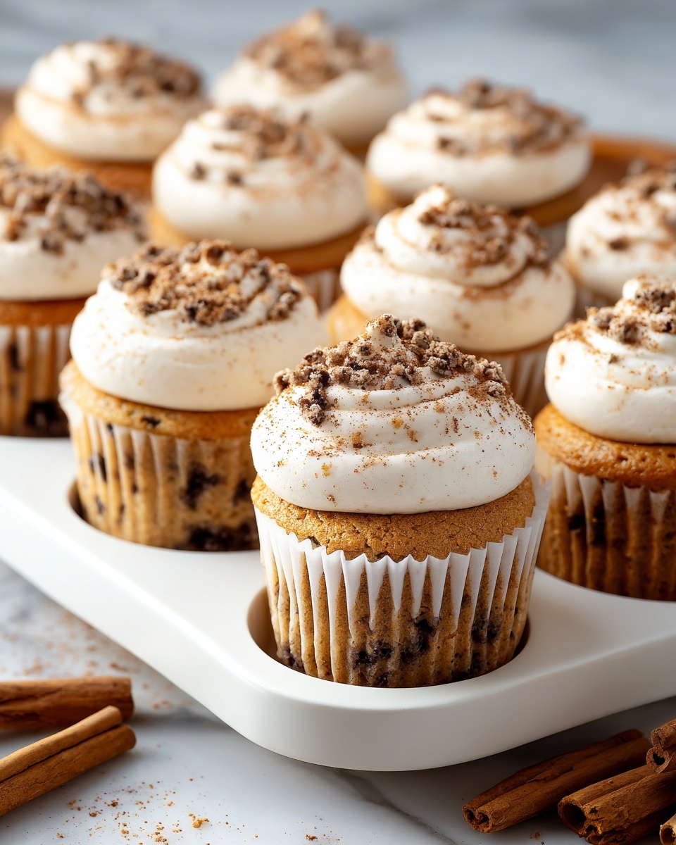 Cinnamon Roll Cupcakes Recipe - Recipe Image