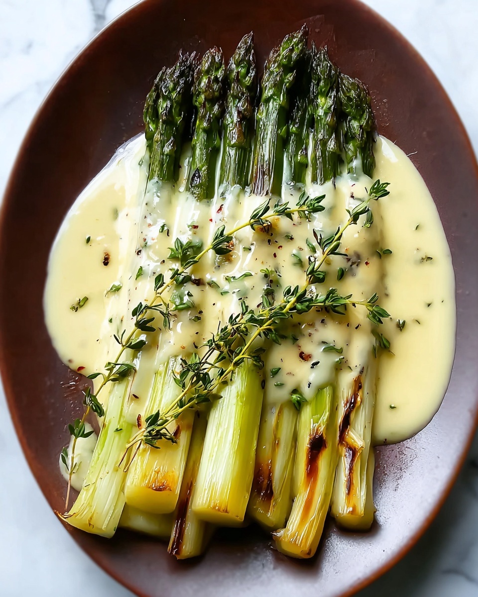 Braised Leeks with Beurre Blanc Recipe - Recipe Image