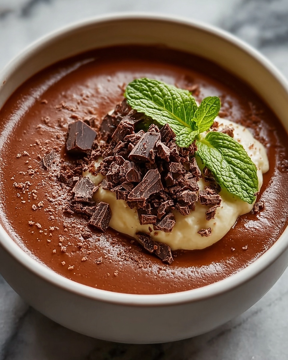 Chocolate Budino: A Decadent Italian Delight Recipe - Recipe Image