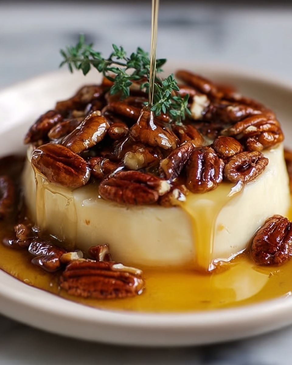 Maple Pecan Baked Brie Recipe - Recipe Image