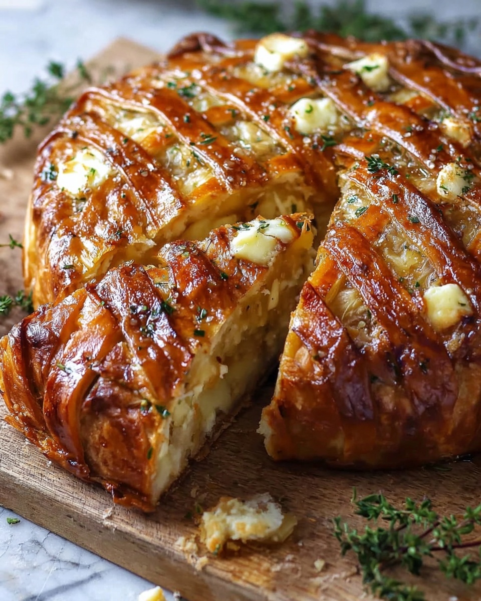 Fetta, Thyme, and Honey Loaded Loaf Recipe - Recipe Image