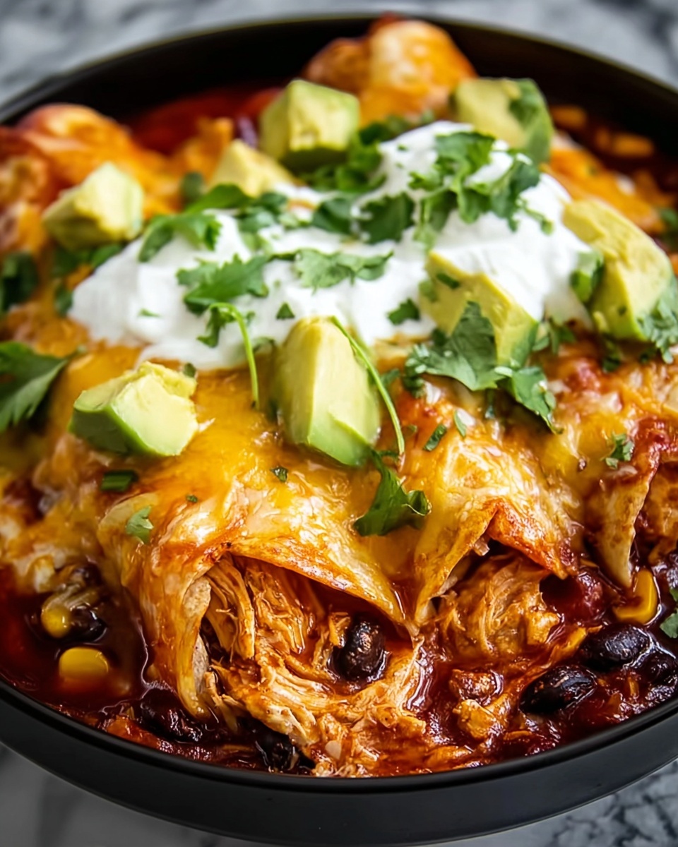 Chicken Enchilada Casserole Recipe - Recipe Image