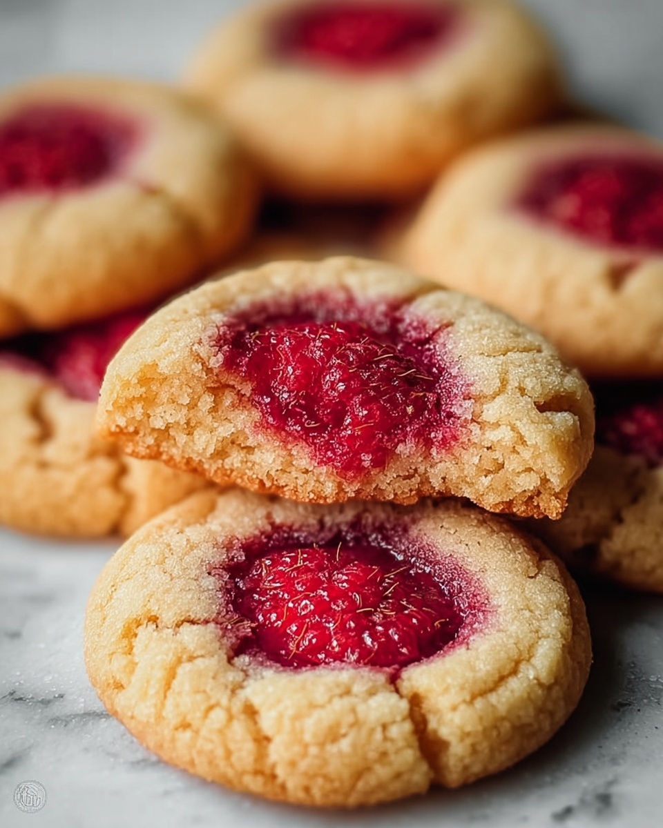 Deliciously Irresistible Soft and Chewy Raspberry Sugar Cookies Recipe - Recipe Image