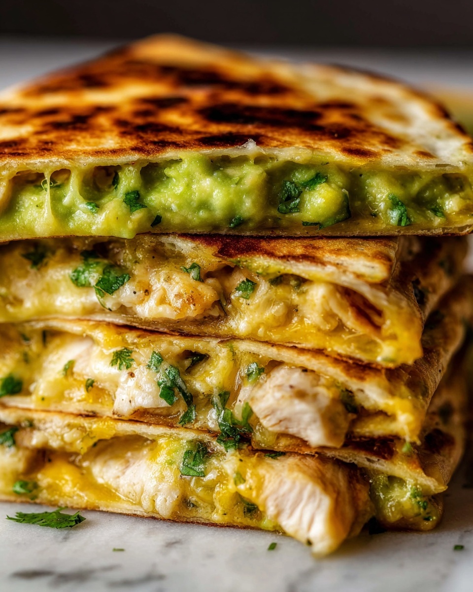 Mini Chicken Avocado Quesadillas Recipe - Recipe Image