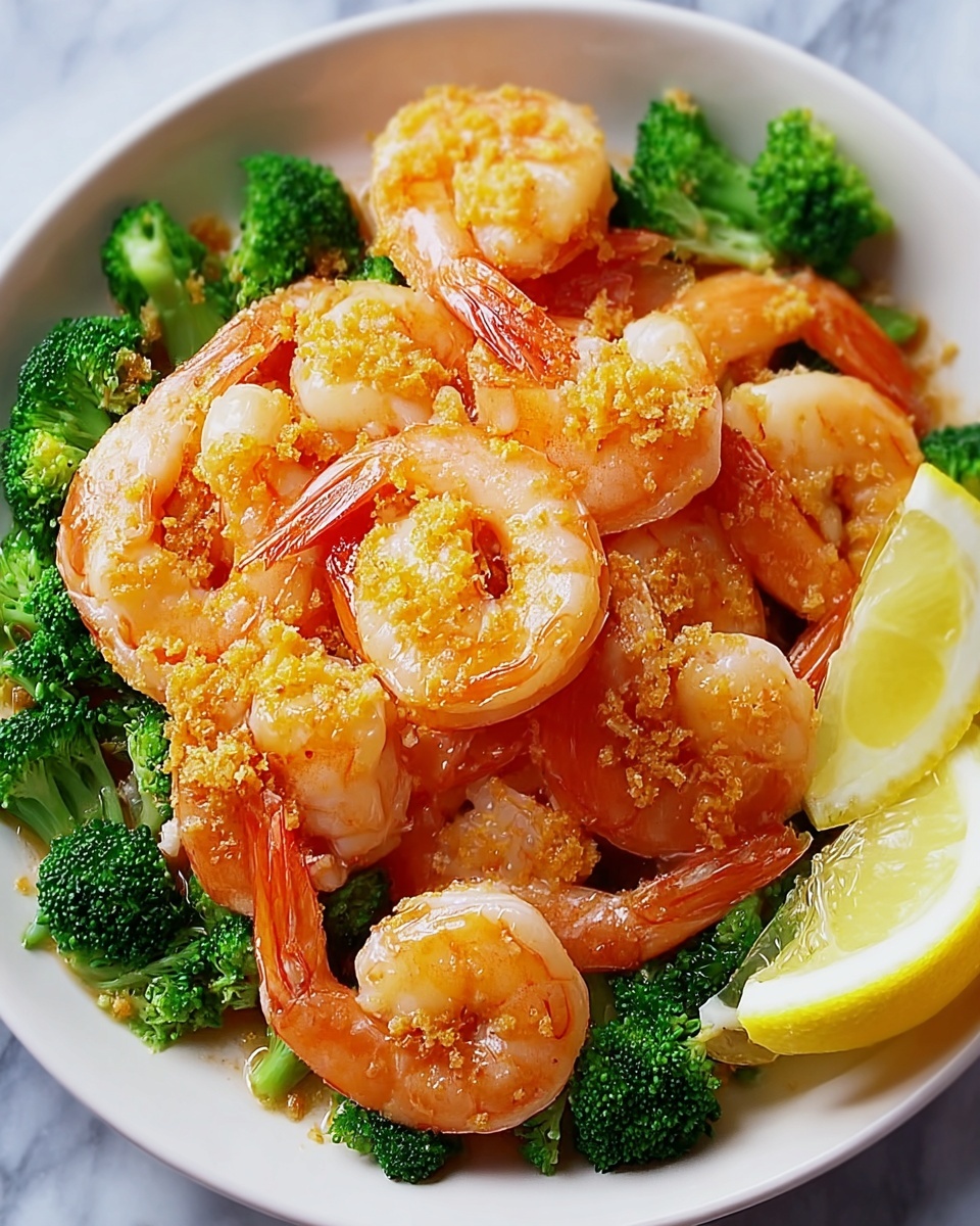 Chinese Peaches and Cream Shrimp Recipe - Recipe Image