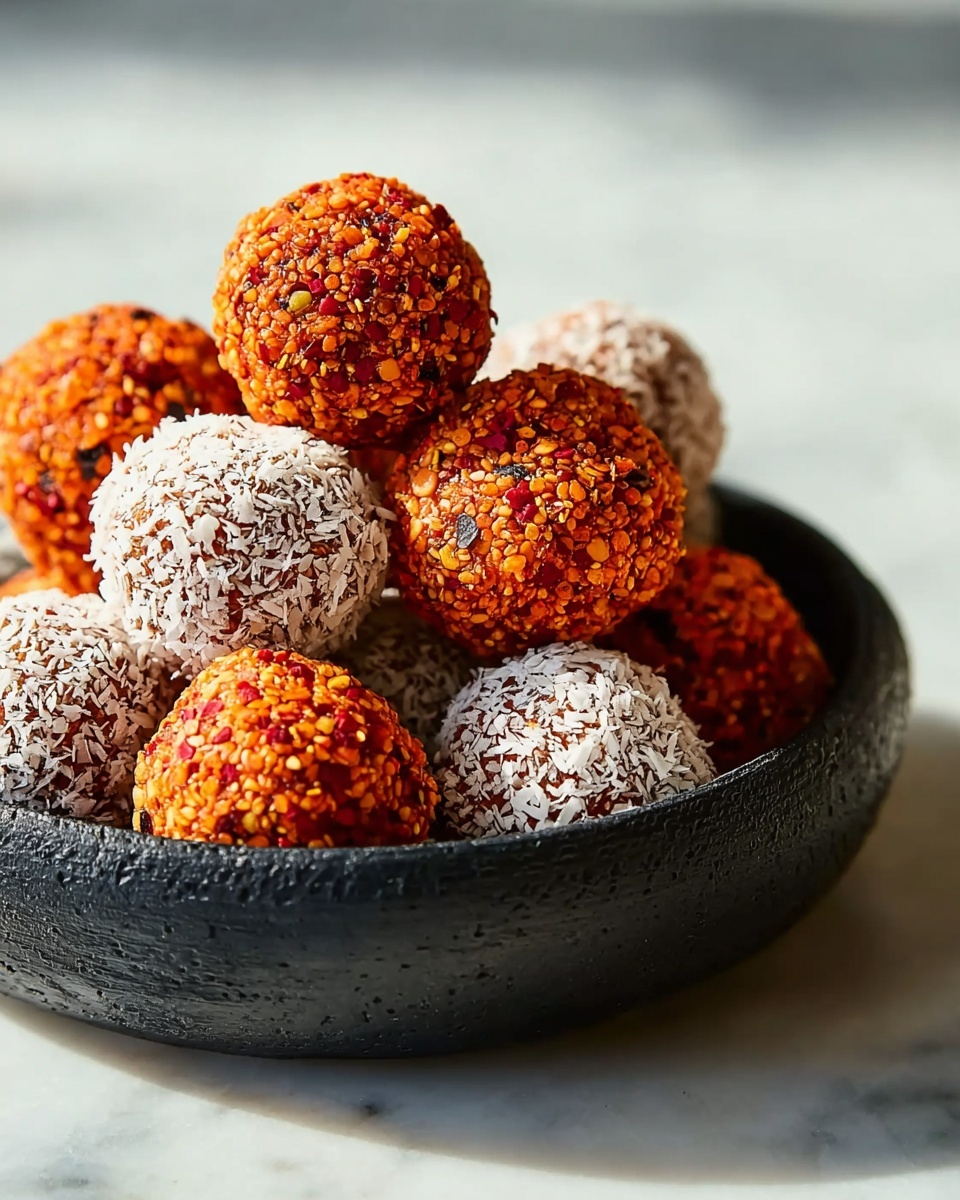 Healthy No-Bake Carrot Energy Bites Recipe - Recipe Image