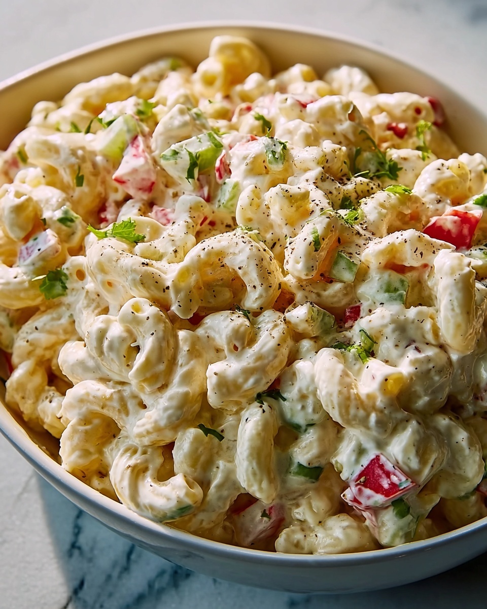 Best Macaroni Salad Recipe That Will Irresistibly Steal the Show Recipe - Recipe Image