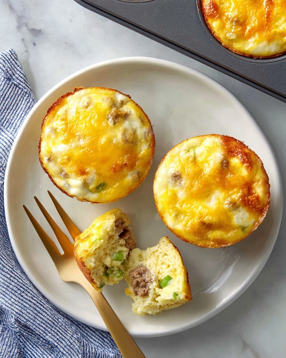 Sausage Egg Muffins (Easy Make-Ahead Breakfast!) Recipe - Recipe Image