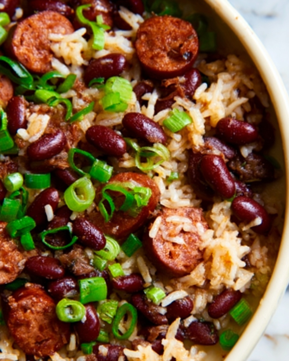 Red Bean Jambalaya Recipe - Recipe Image