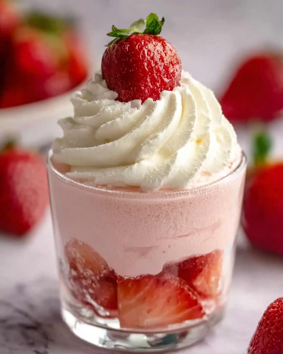 Strawberry Mousse Recipe - Recipe Image