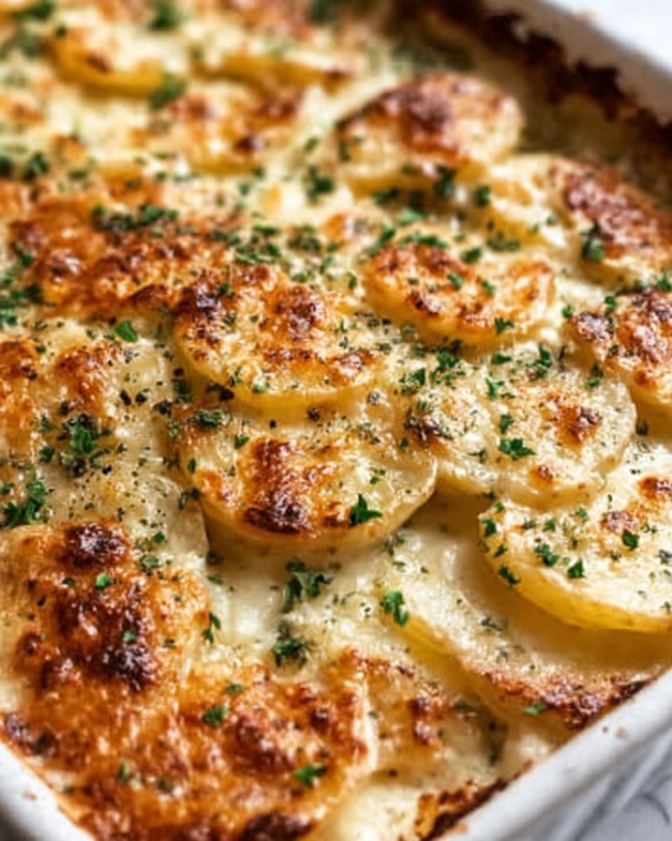 Cheesy Scalloped Potatoes Recipe - Recipe Image