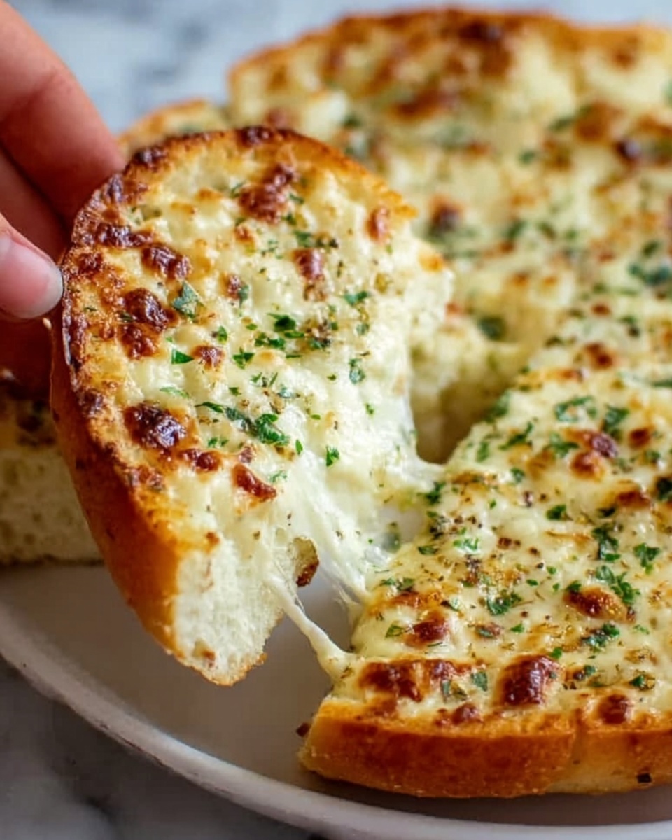 Baked Garlic Bread Dip Recipe - Recipe Image