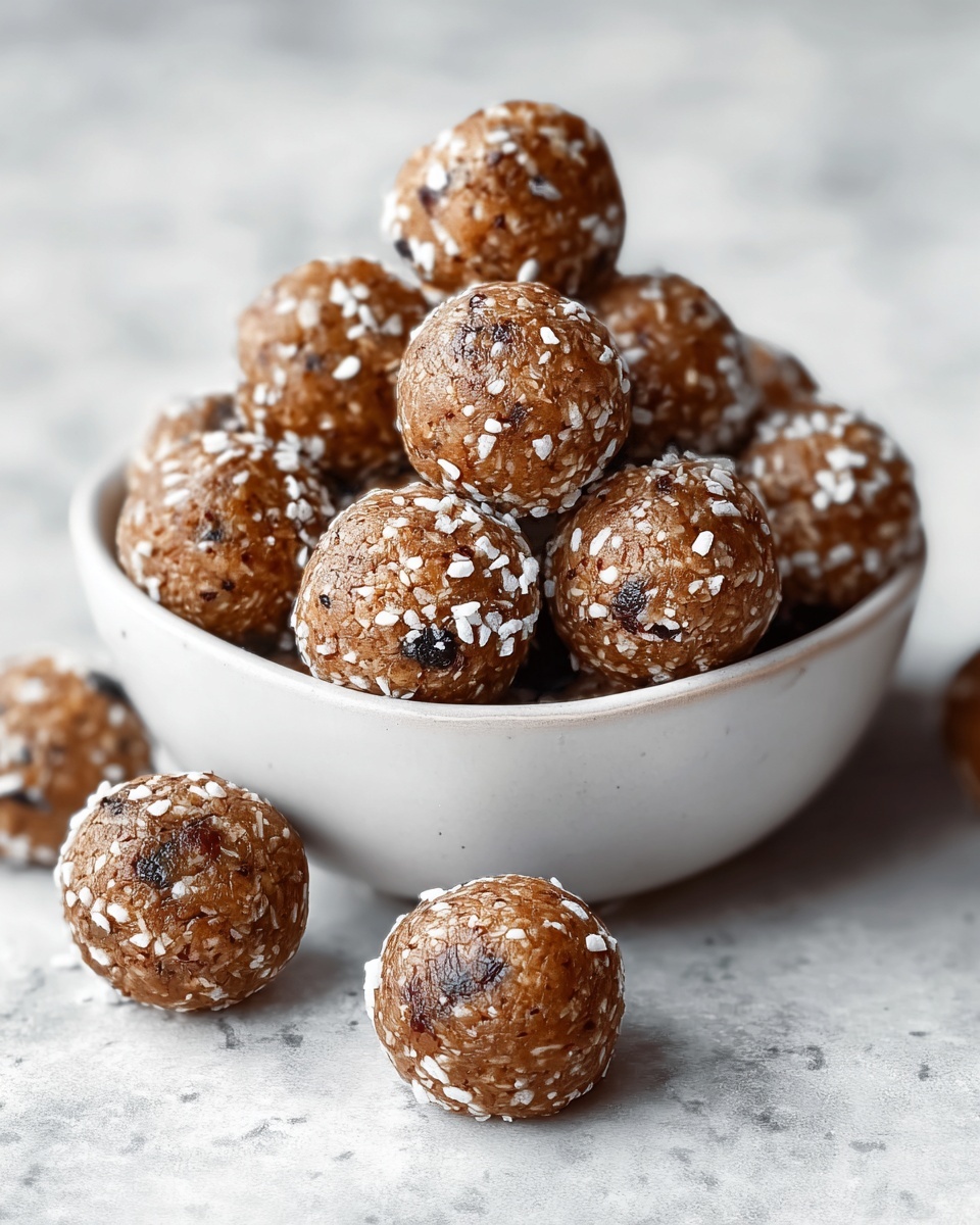 No Bake Protein Balls Recipe - Recipe Image