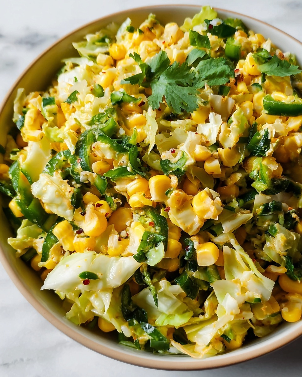 Jalapeno Corn Coleslaw: Bold and Flavorful Recipe - Recipe Image