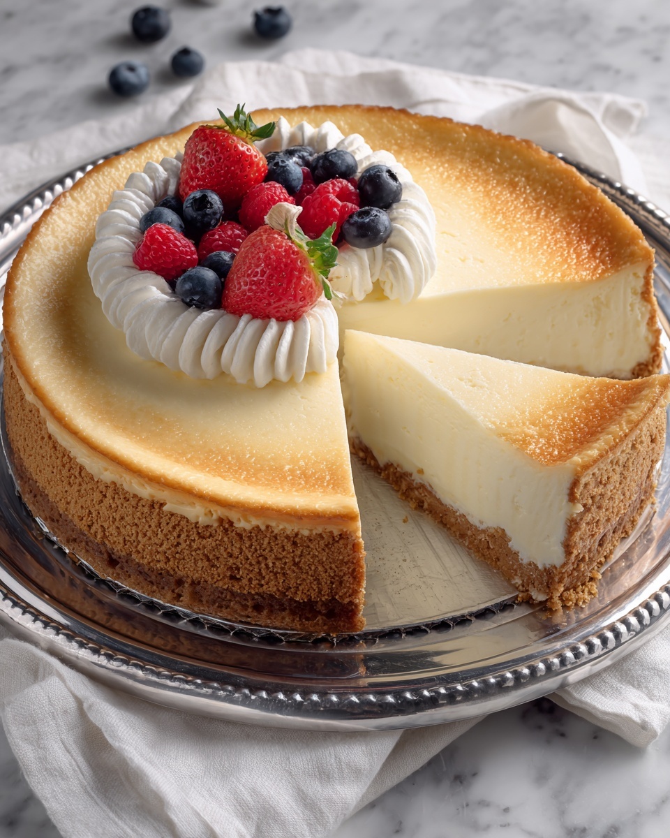Classic Creamy Cheesecake Recipe - Recipe Image