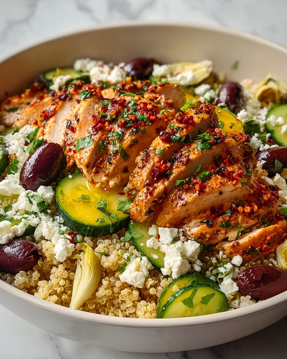 Greek Chicken Power Bowl Recipe - Recipe Image