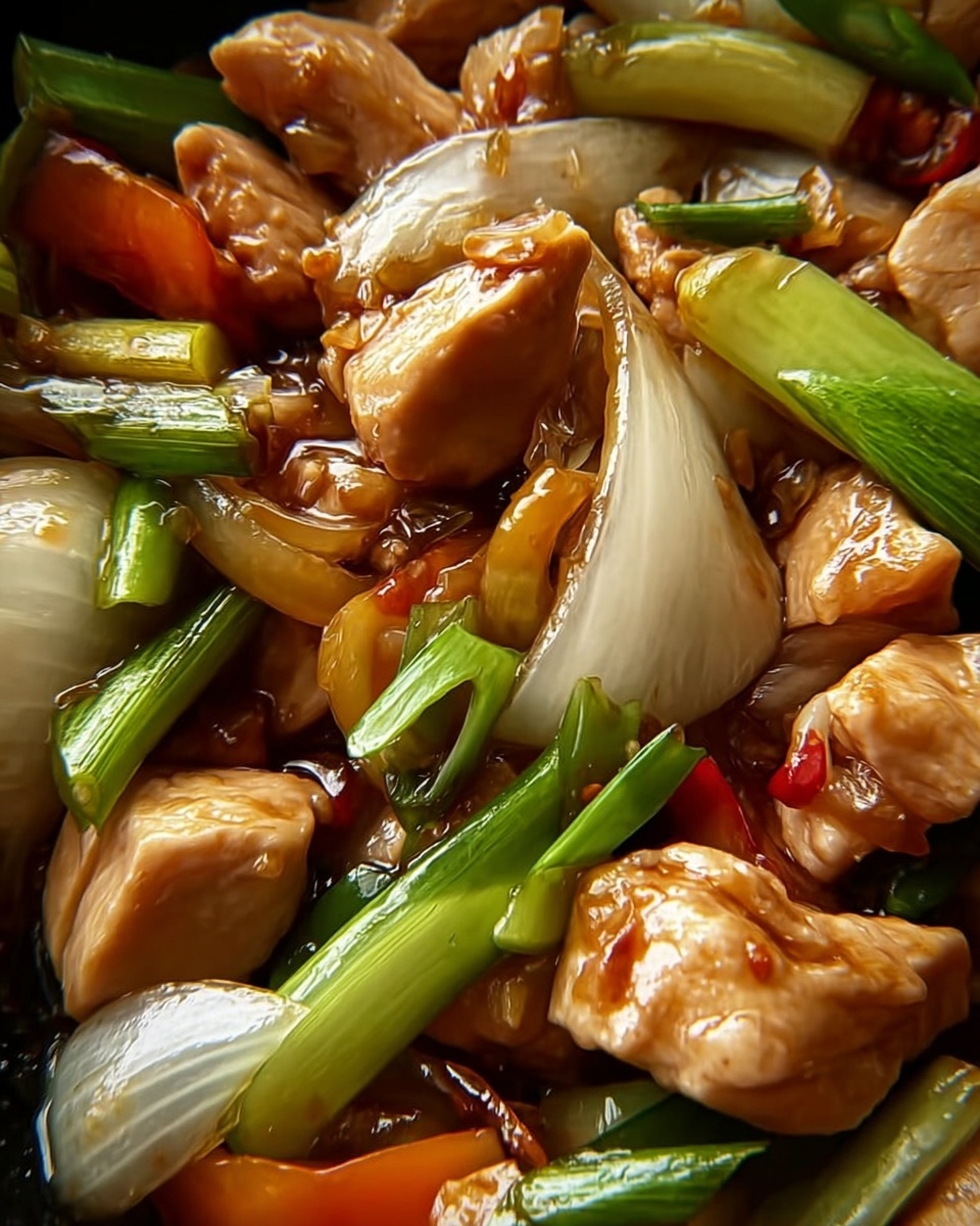 Chinese Chicken Cabbage Stir-Fry Recipe - Recipe Image
