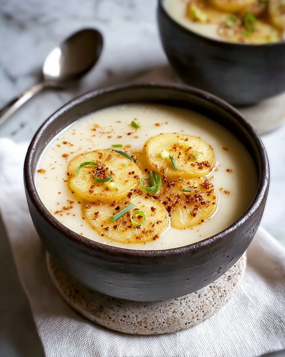 Baked Potato Soup with Chicken Sausage and Cheddar Recipe - Recipe Image