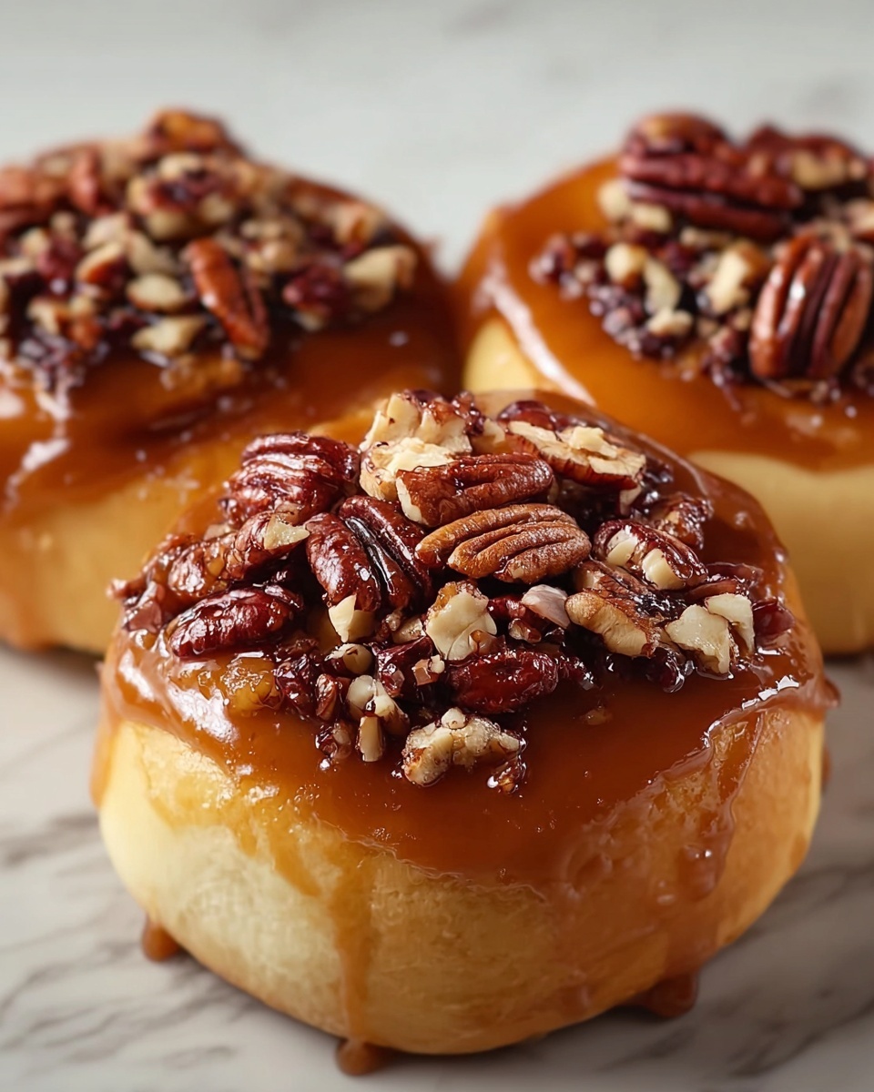 Easy Sticky Pecan Cinnamon Buns Recipe - Recipe Image