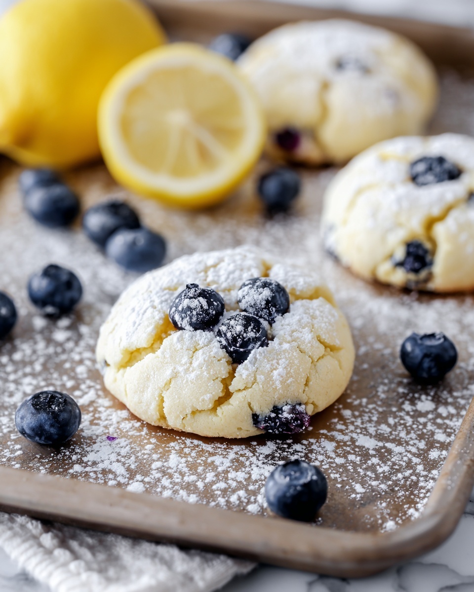 Blueberry Lemon Cookies Recipe - Recipe Image