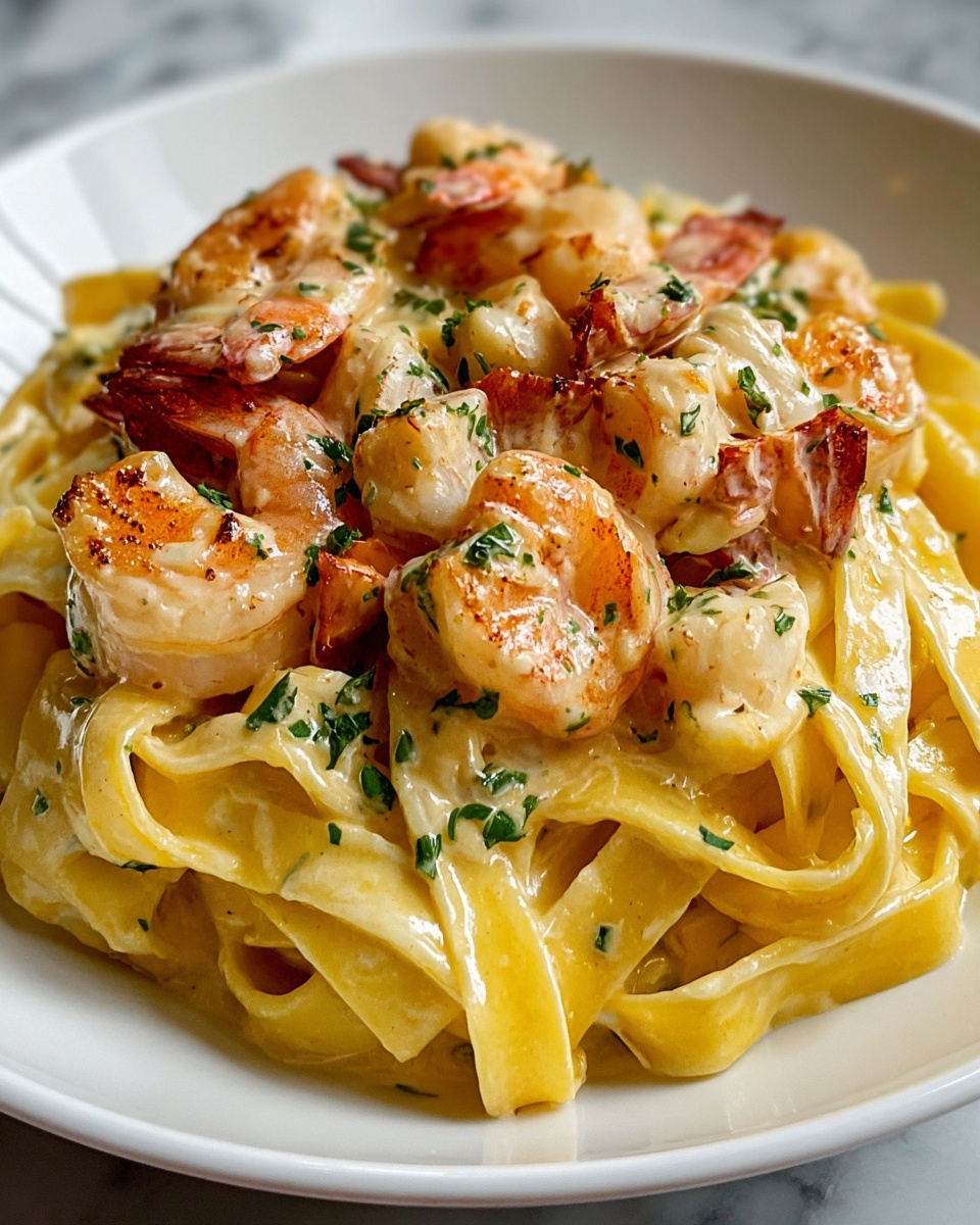 Creamy Tomato and Lobster Pasta Recipe - Recipe Image