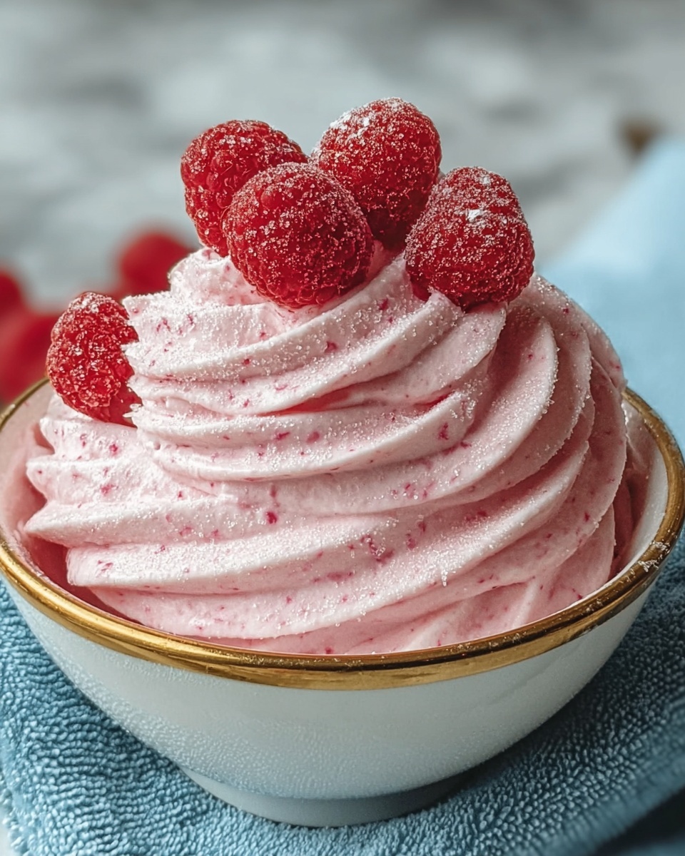 Raspberry Mousse Recipe - Recipe Image