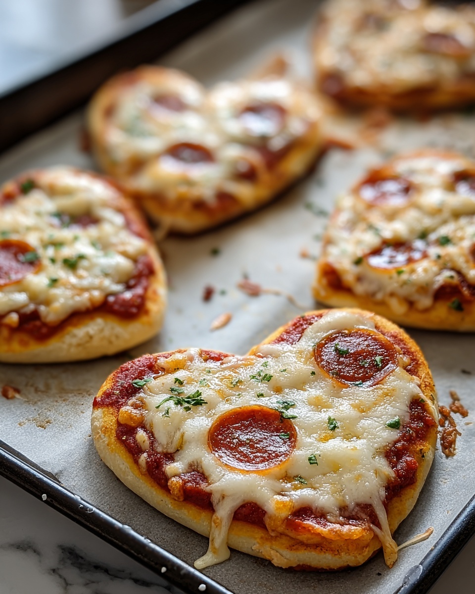 Heart-Shaped Pizzas: A Delicious and Fun Way to Celebrate Recipe - Recipe Image